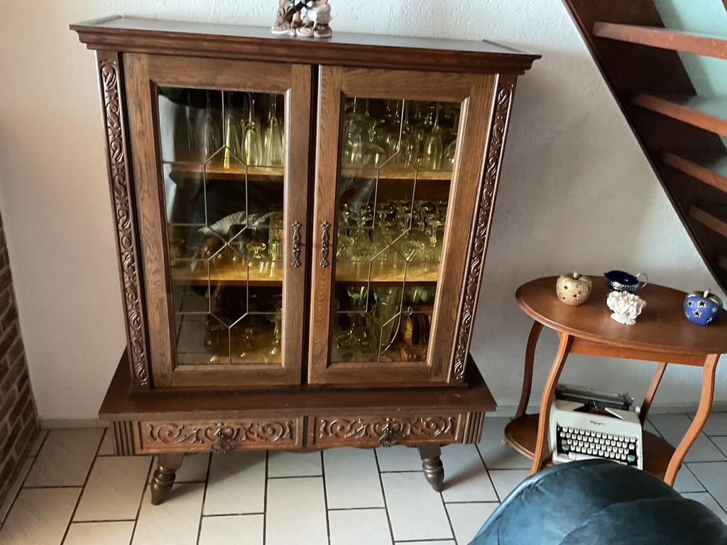 Vitrinekast, Antiek en Kunst, Ophalen