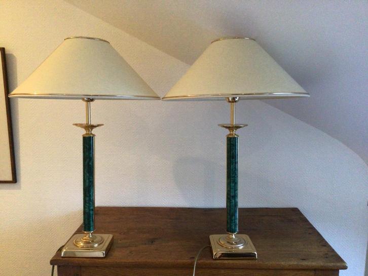 Paire de Lampes vintages, Maison & Meubles, Lampes | Lampes de table, Enlèvement