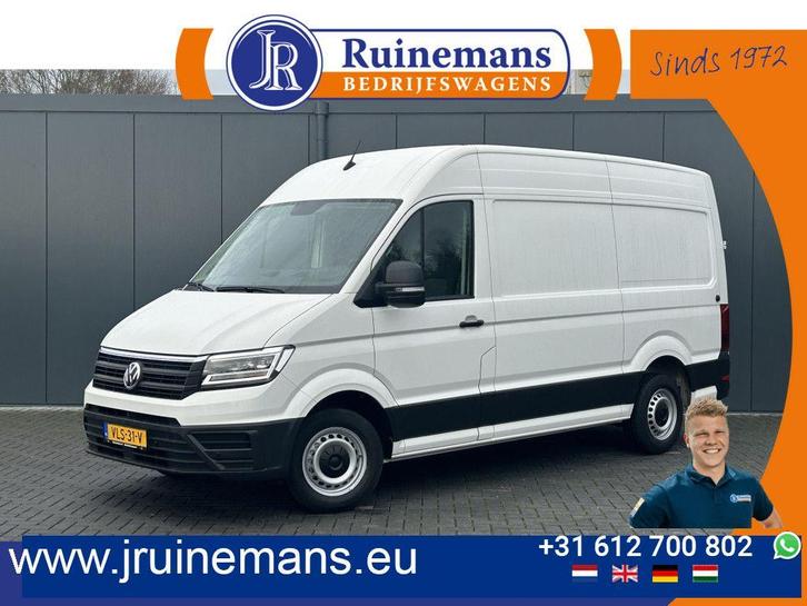 Volkswagen Crafter 35 2.0 TDI 141 PK DSG AUTOMAAT HIGHLINE+, Auto's, Bestelwagens en Lichte vracht, Airconditioning, Centrale vergrendeling