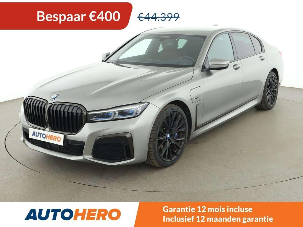 BMW 7 Serie 745 745e M Sport (année de construction 2021), Cuir, Achat, Beige, Apple Carplay