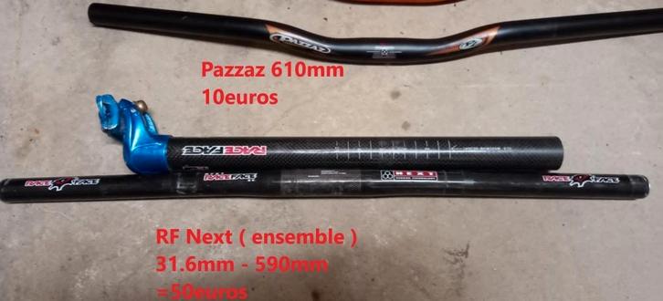 XTR - Hope - Klein - Spinergy - Crossmax - oldschool - Fox, Vélos & Vélomoteurs, Vélos Pièces, Enlèvement