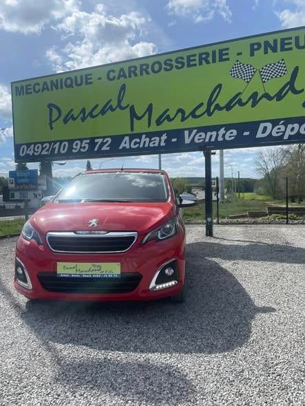 Peugeot 108 (bj 2017), Auto's, Peugeot, 4 zetels, Gebruikt, Zwart, Handgeschakeld