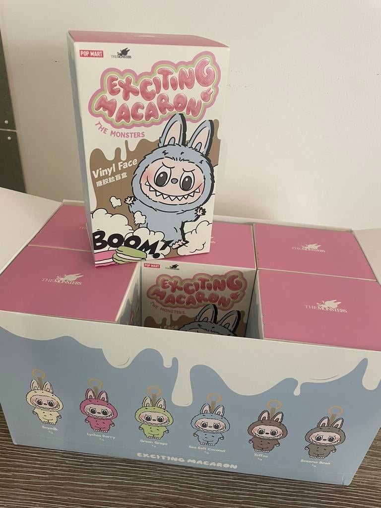 POP MART Labubu Exciting Macaron – Blind Box – Sealed, Collections, Jouets miniatures, Neuf, Enlèvement ou Envoi