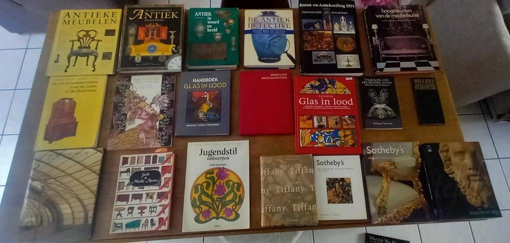 Lot boeken antiek, Ophalen