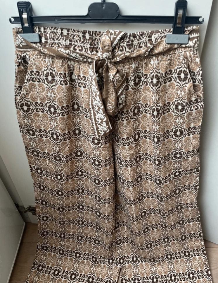 Pantalon jambe large L/XL Milo’s, Brun, Longs, Milo's, Envoi