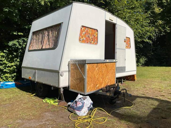 Rapido Comfort Plooicaravan te koop in 8501 Heule (Kortrijk), Caravans en Kamperen, Caravans, Particulier, tot en met 4, tot 500 kg