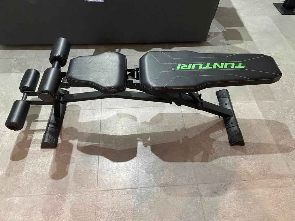 Banc de musculation réglable Tunturi, Sports & Fitness, Enlèvement, Utilisé, Autres types, Autres matériaux