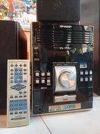 Sharp mini-hifi-systeem. Nieuwstaat, Ophalen, Tuner of Radio, Zo goed als nieuw, Microset