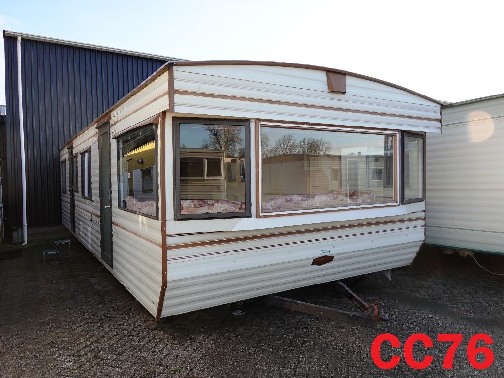 Spiegelchalets en caravans met gespiegelde indeling te koop, Caravans en Kamperen, Stacaravans, tot en met 6, Ophalen