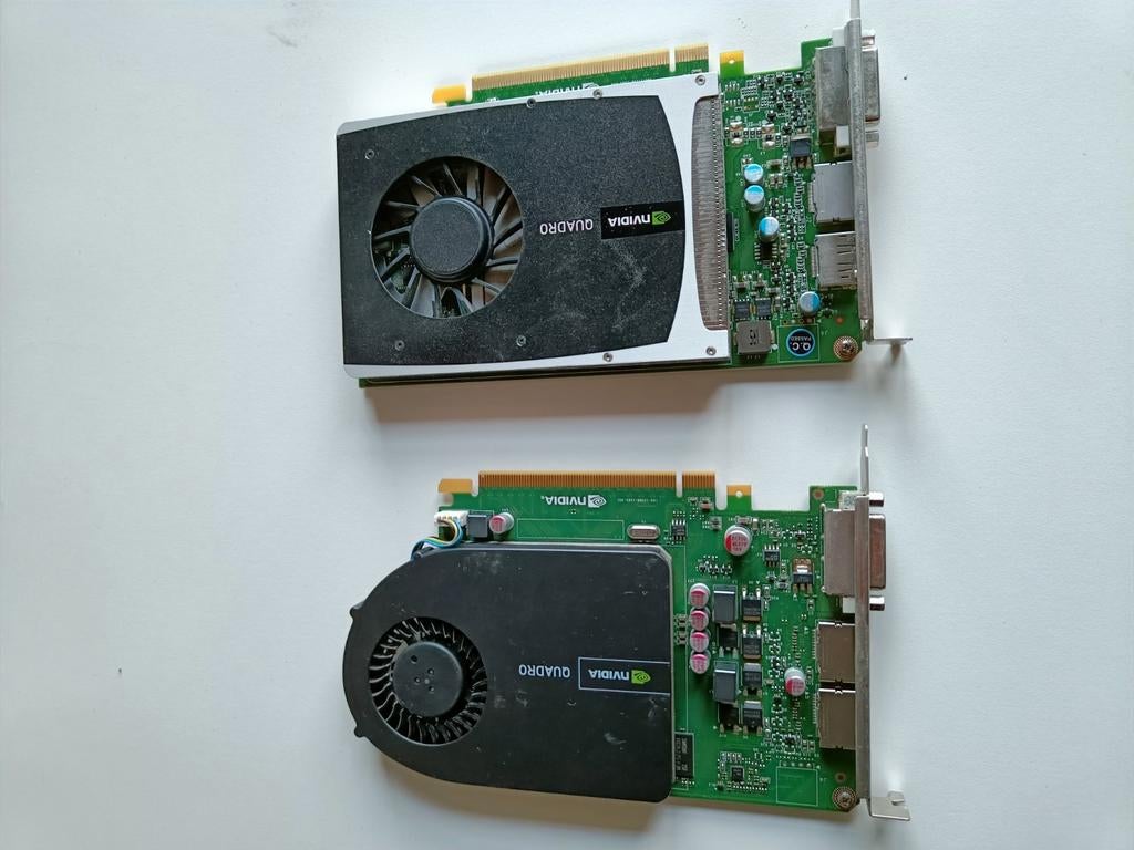 2X NVIDIA Quadro 2000, Computers en Software, Videokaarten, Ophalen of Verzenden, Gebruikt, Nvidia
