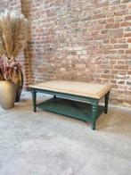 Landelijk massief salontafel, Ophalen, Gebruikt, 100 tot 150 cm, 50 tot 100 cm