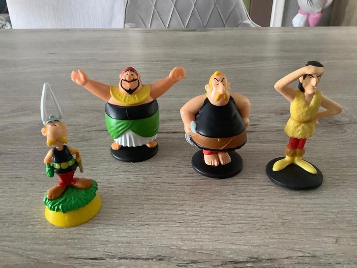Astrix en Obelix verschillende plastic characters (7-9 cm), Collections, Personnages de BD, Comme neuf, Statue ou Figurine, Astérix et Obélix
