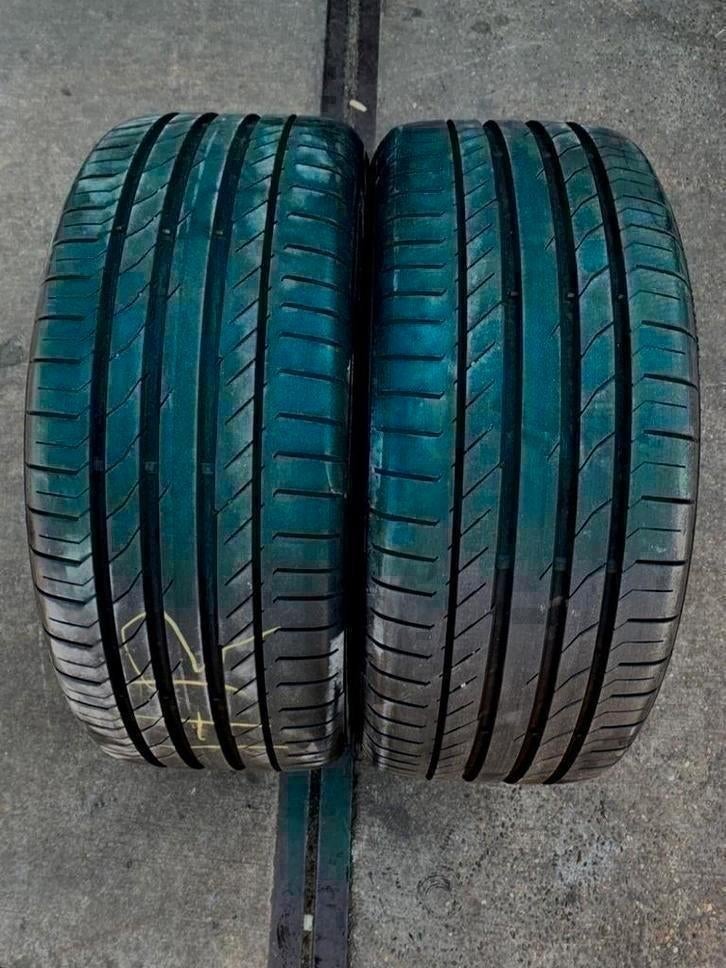 2 CONTINENTAL Banden Maat 235 55 R19 105V, Autos : Pièces & Accessoires, Pneus & Jantes, Pneu(s), 235 mm, 19 pouces, Enlèvement