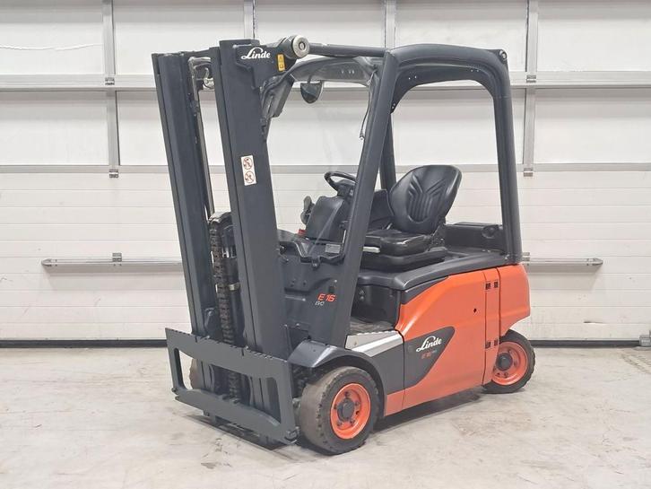 LINDE E16P-02, Zakelijke goederen, Machines en Bouw | Heftrucks en Intern transport, Heftruck, Elektrisch, 1000 tot 2000 kg