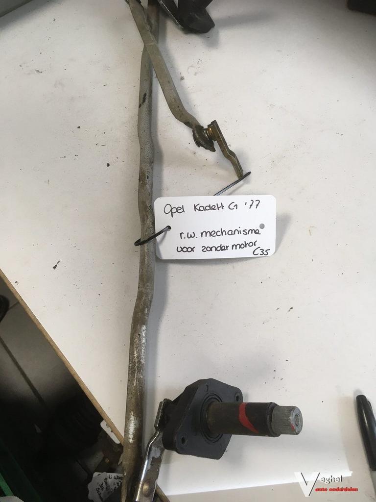 Opel Kadett C 1977 Ruitenwissermechaniek zonder motor, -, Utilisé, -, -