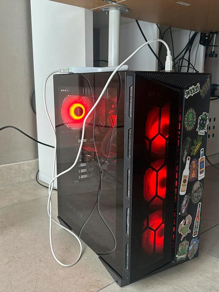 Setup gaming complet, Consoles de jeu & Jeux vidéo, Jeux | PC, Comme neuf, Enlèvement