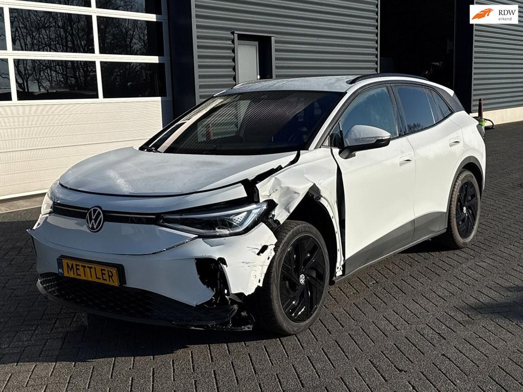 Volkswagen ID.4 Pro Edition 77 kWh, 360 camera, navigatie, e, Auto's, Volkswagen, Automaat, Achterwielaandrijving, Gebruikt, Wit