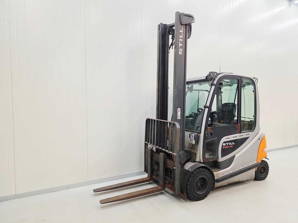 Still - 2016 - RX60-35 - 5M duplex, levier libre, levier lat, Électrique, Chariot élévateur, Still