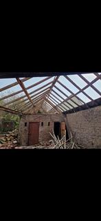 Gratis hout van dakbalken en bomen, Ophalen