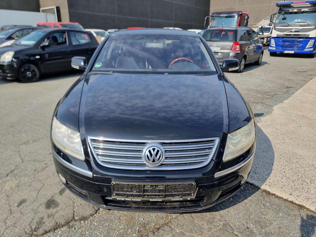 Volkswagen Phaeton Phaeton 3.2i V6 24v Tiptronic (bj 2002), Auto's, Volkswagen, Automaat, Zwart, 3189 cc, Zwart