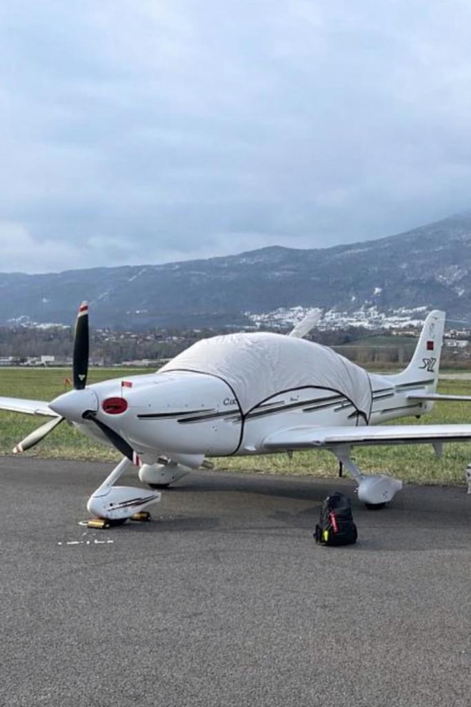 Cirrus sr22 canopy cover, Verzamelen, Luchtvaart en Vliegtuigspotten, Zo goed als nieuw, Ophalen of Verzenden