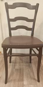 6 chaises de salle à manger en bois, Maison & Meubles, Enlèvement, Utilisé, Brun, Cinq, Six Chaises ou plus