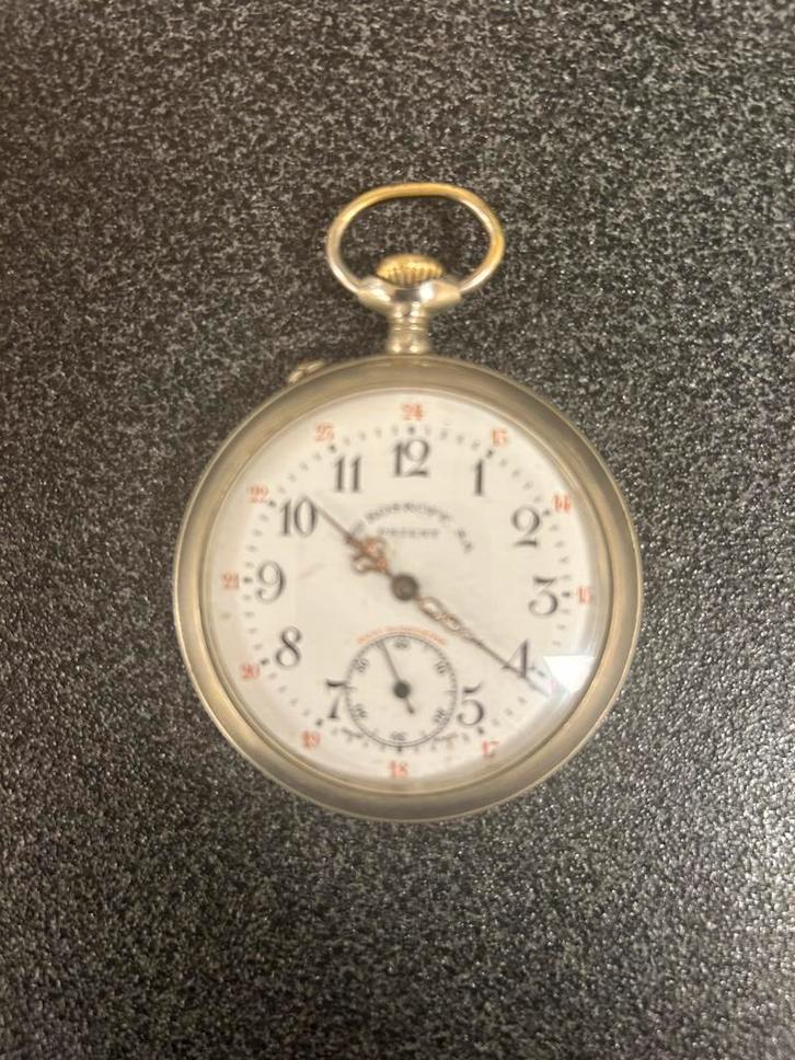 Louis ROSKOPF SA zakhorloge of zakhorloge, Handtassen en Accessoires, Horloges | Antiek, Zakhorloge, Overige merken, Overige materialen