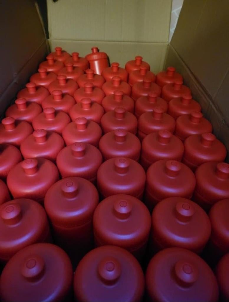 Rode Drinkflessen 500ml - 120 stuks -NIEUW, Ophalen, Nieuw