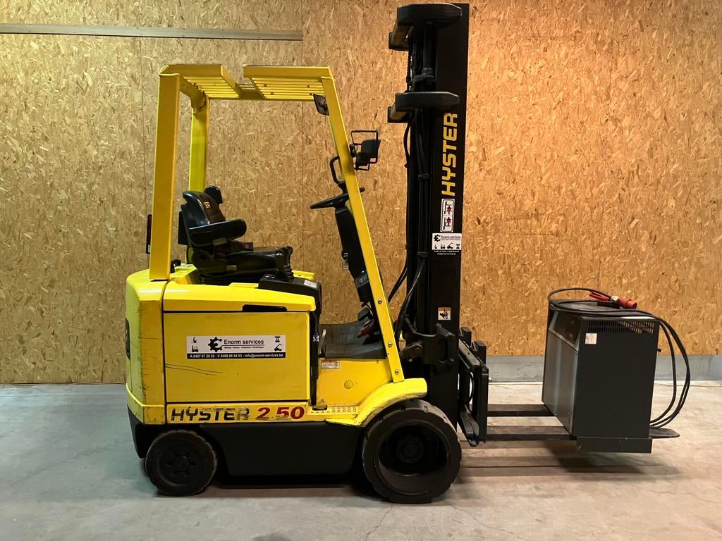 Heftruck Hyster COMPACT 2,5ton MET NIEUWE ACCU EN GARANTIE!, Zakelijke goederen, Ophalen of Verzenden