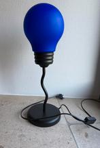 Lampe de table Pop Art pied ondulé, Gebruikt, Pop art, Ophalen of Verzenden, Metaal