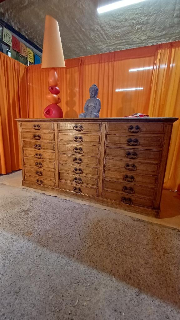 exceptionnel meuble de métier meuble d'atelier, Antiquités & Art, Enlèvement