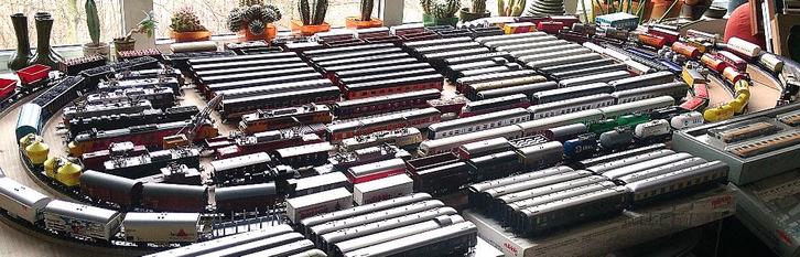 Grote collectie Märklin treinen en toebehoren, Hobby en Vrije tijd, Modeltreinen | H0, Nieuw, Treinset, Gelijkstroom of Wisselstroom