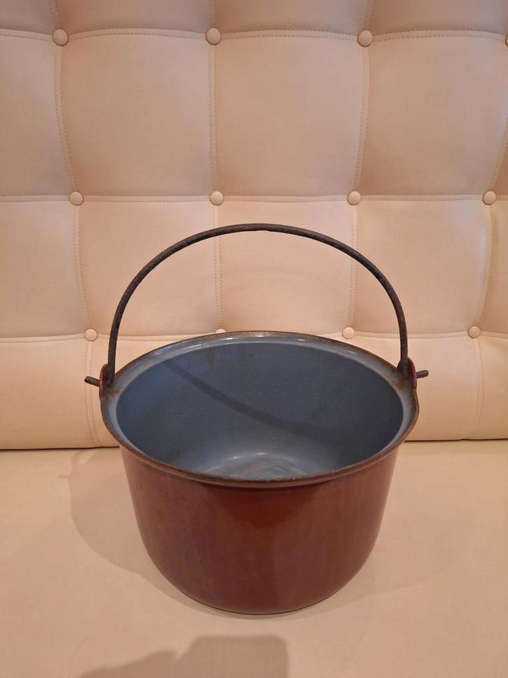 Emaille ketel, Antiek en Kunst, Antiek | Email, Ophalen of Verzenden