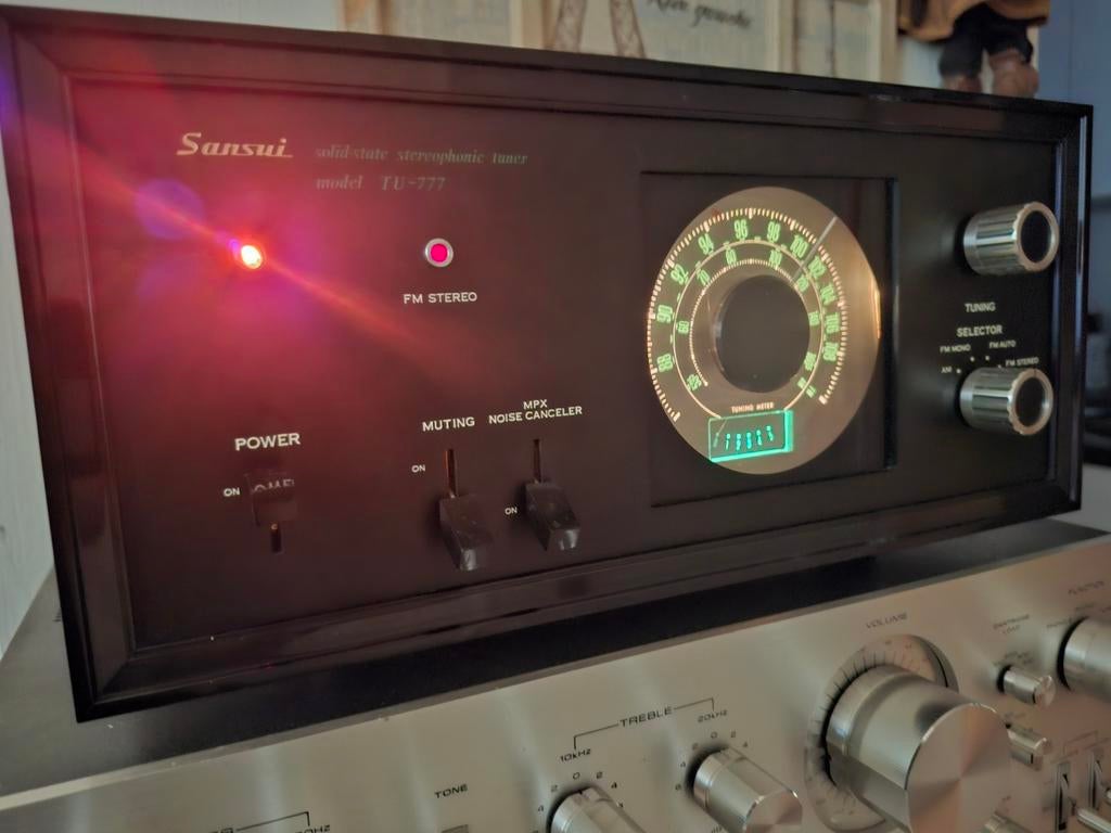Sansui TU-777 Trez grand modèle très Rare, Enlèvement ou Envoi
