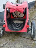 Honden fiets aanhanger, Ophalen