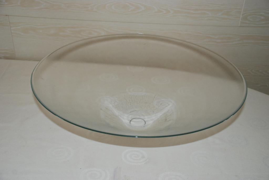 glazen schaal  50 cm, Huis en Inrichting, Ophalen, Schaal