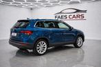 Skoda Karoq panodak trekhaak leder, 1498 cc, 4 cilinders, Blauw, Leder en Stof