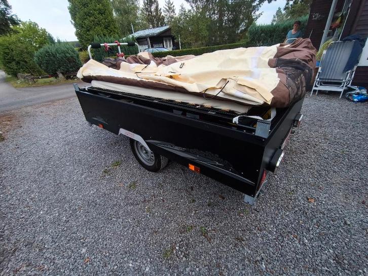 Tente sur remorque  Raclet, Caravanes & Camping, Tentes, jusqu'à 2, Comme neuf, Enlèvement