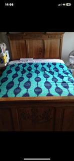 À vendre lit en chêne, Maison & Meubles, Enlèvement, Comme neuf, Deux personnes