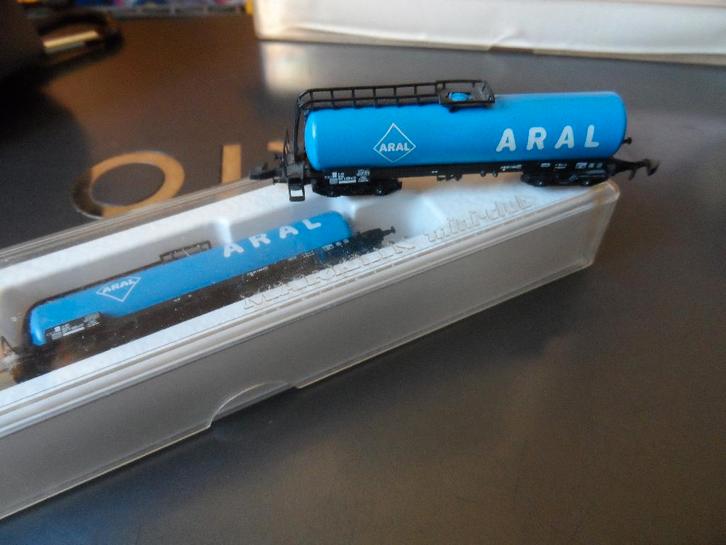 MARKLIN Mini club Z - Deux wagons - dont UN en boite..., Hobby & Loisirs créatifs, Trains miniatures | HO, Comme neuf, Wagon, Märklin