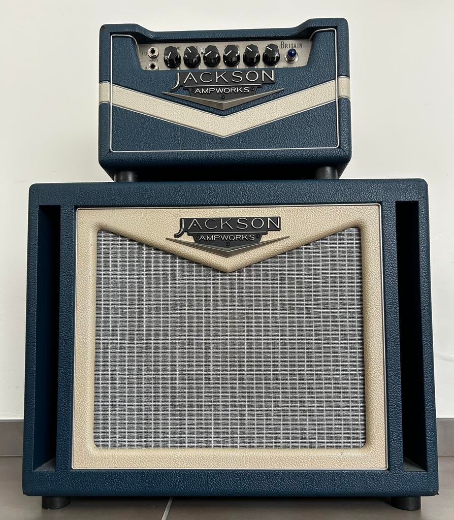Jackson Ampworks Britain 3.0 + cab, Enlèvement, Comme neuf