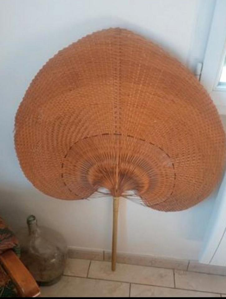 Palme éventail décoration bohème, Maison & Meubles, Accessoires pour la Maison | Décorations murale, Utilisé, Autres styles, Beige