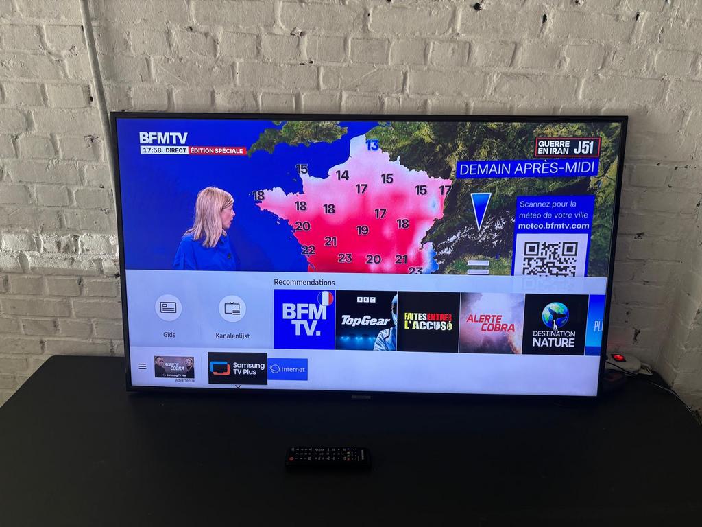 Samsung Smart 4K UHD 50 inch, Audio, Tv en Foto, Televisies, Gebruikt, LED, 100 cm of meer, 4k (UHD), Samsung, 120 Hz, Smart TV
