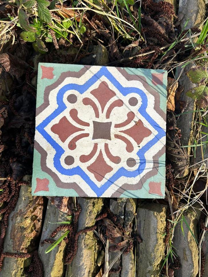 Carreaux de ciment, Bricolage & Construction, Dalles & Carrelages, Utilisé, Carrelage de sol, Moins de 20 cm, Moins de 20 cm, 10 m²² ou plus