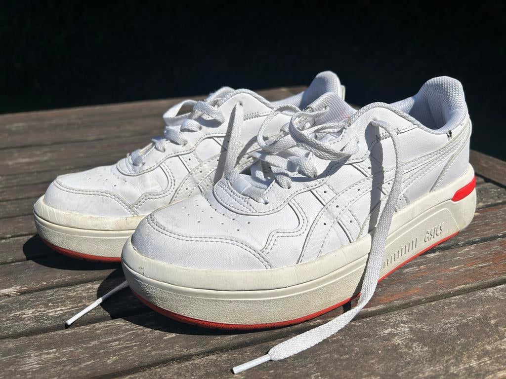 Asics sneakers wit maat 41,5, Ophalen, Zo goed als nieuw, Asics