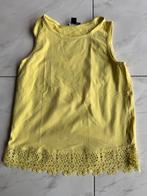 Topje Esmara maat XS (nr6608), Kleding | Dames, Geel, Zonder mouw, Maat 34 (XS) of kleiner, Gedragen