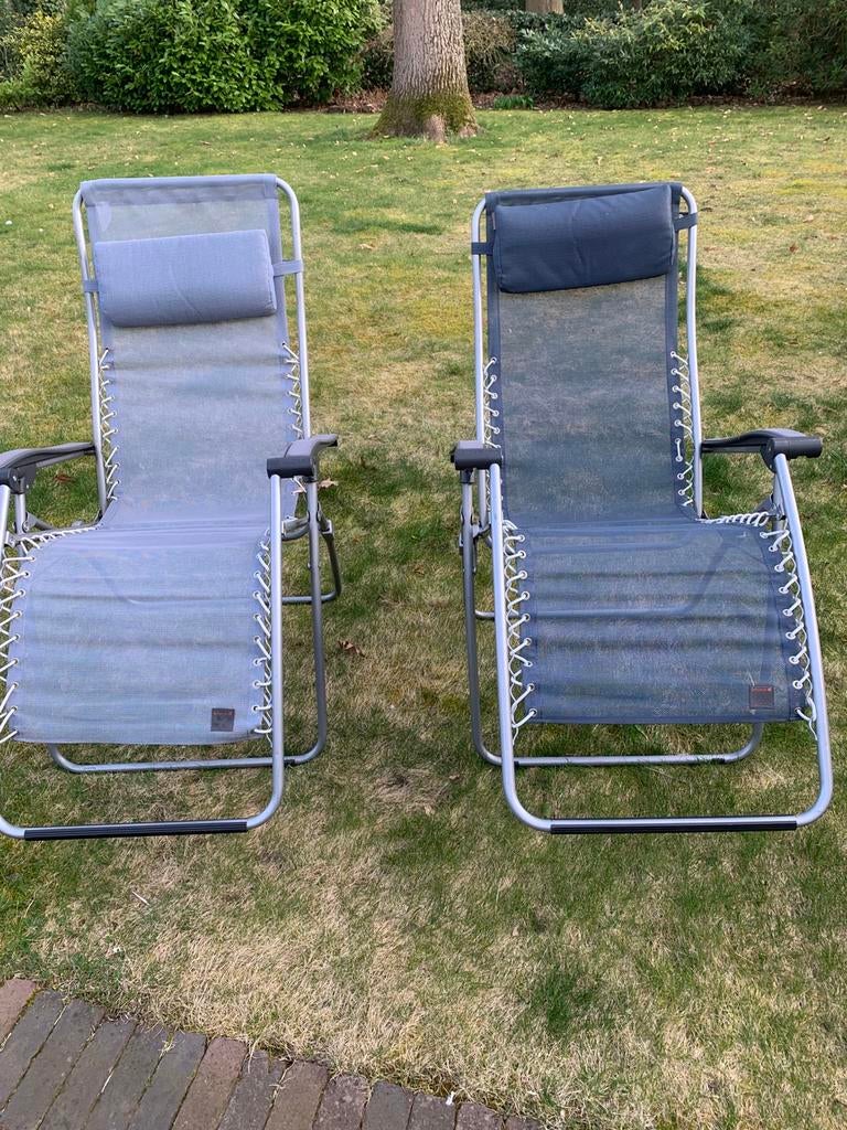 Lafuma relaxzetels, Tuin en Terras, Ligbedden, Ophalen, Gebruikt