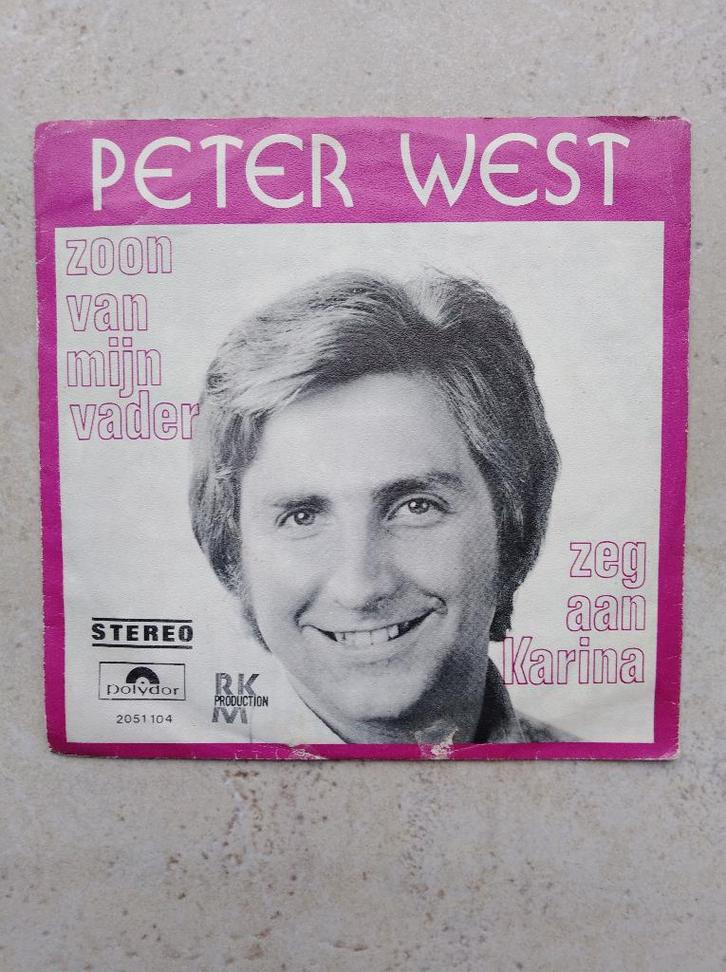 Peter West: "Zoon van mijn vader"/Peter West-SETJE!, Cd's en Dvd's, Vinyl | Nederlandstalig, Ophalen of Verzenden