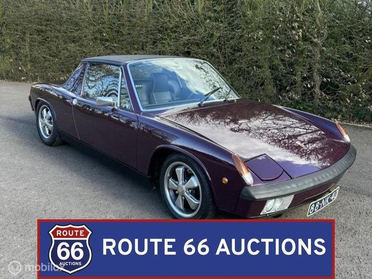 Porsche 914 2.0 | 1970 | Route 66 Auctions, Auto's, Oldtimers, Bedrijf, Te koop, Porsche, Benzine, Overige carrosserie, Handgeschakeld