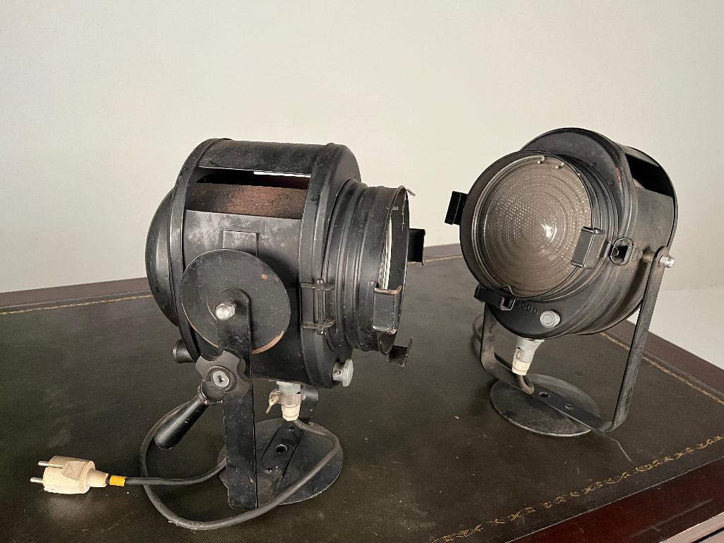 Lamp Theaterspots 2 stuks, Ophalen